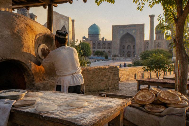 Samarkand Bread Making Class