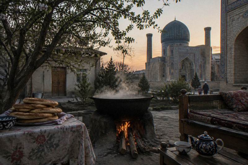 Village Plov Cooking Class